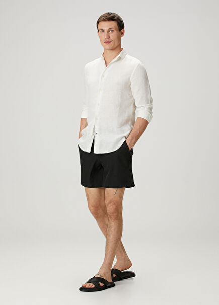 Siyah Beli Kordonlu Mayo