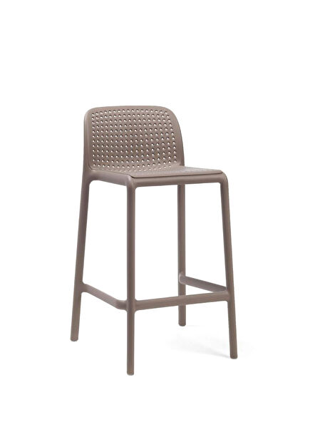 Lido Light Coffee Mini Bar Chair