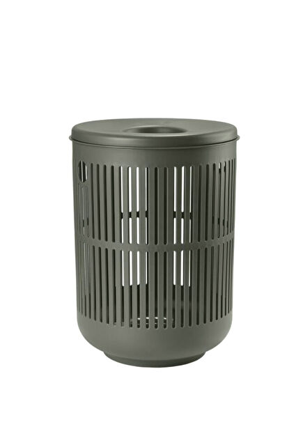 Ume Zeytin Yeşili Çamaşır Sepeti 60 L