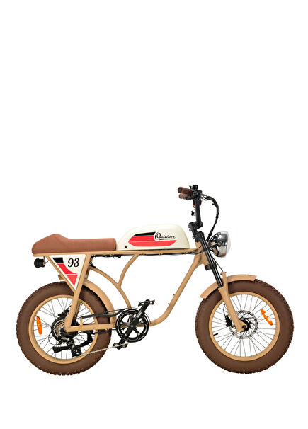 Outsider Cream Electric Bike 250W