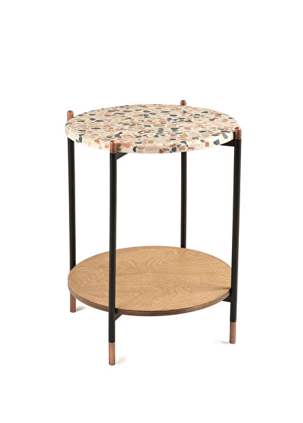 Plak Tan Metal Yan Sehpa