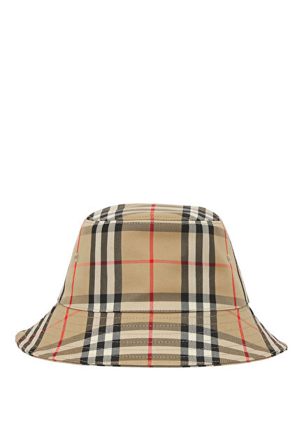 Gabriel Vintage Technical Cotton Beige Bucket Kids Hat