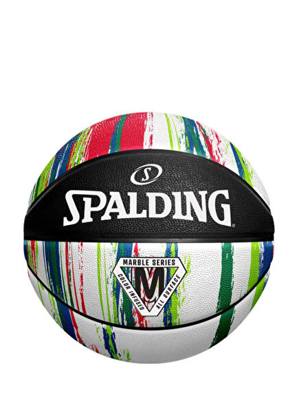 2021 Marble Series Under Rainbow 84-404Z Size: 7 Basketball