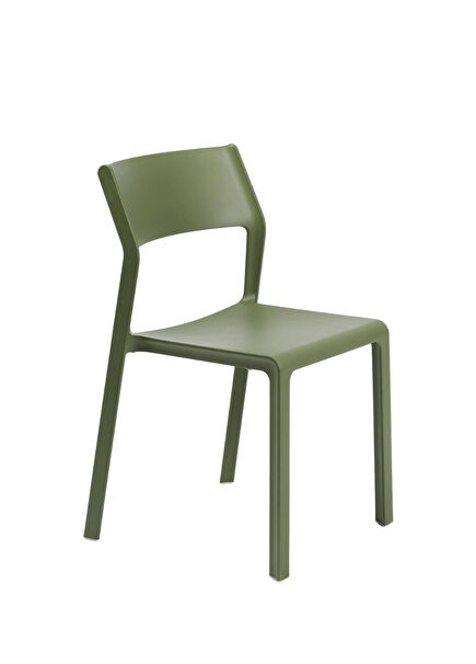 Trill Agave Stackable Armless Chair