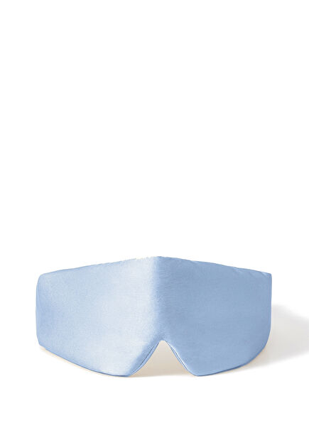 Blue Silk Sleep Mask Eye Band
