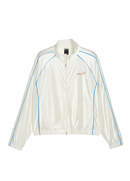 T7 Warm White Track Unisex Jacket