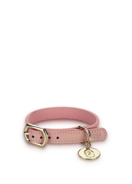 Pembe Deri Köpek Boyun Tasması