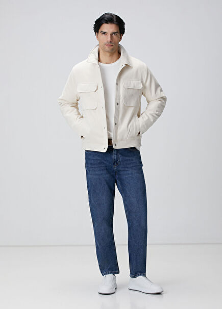 Lacivert Denim Pantolon