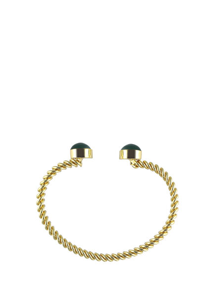 Beatrice Emerald Kadın Cuff Bilezik