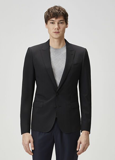 Martini Black Wool Jacket