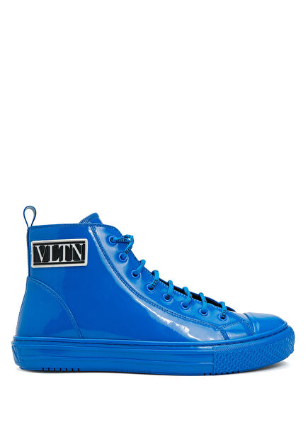 Saks Logolu Erkek Deri Sneaker