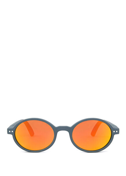 The Oval Orange Sunglasses