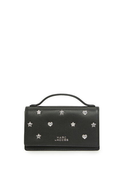 Glam Mirror Mini Siyah Kadın Deri Çanta