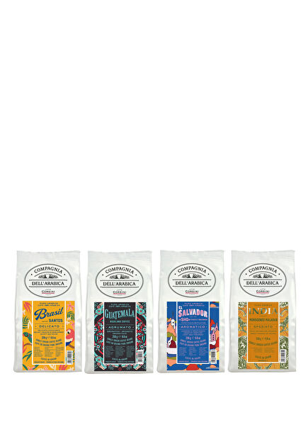 Arabica Çekirdek Kahve Tanışma Paketi 4x250 gr