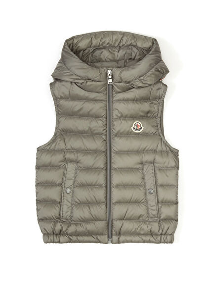 Mink Hooded Boys Vest