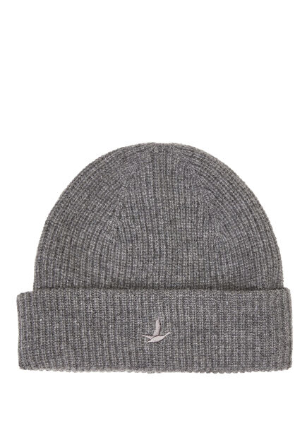 Grey Men's Cashmere Beanie
