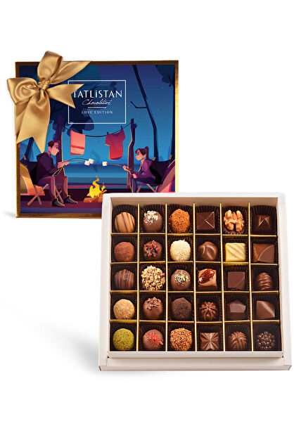Camping Love 30 Assorted Artisan Chocolate 500 gr