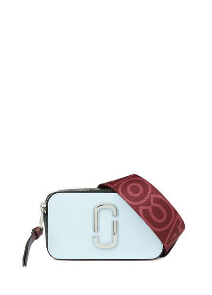 Snapshot Light Blue Women's Leather Shoulder Bag