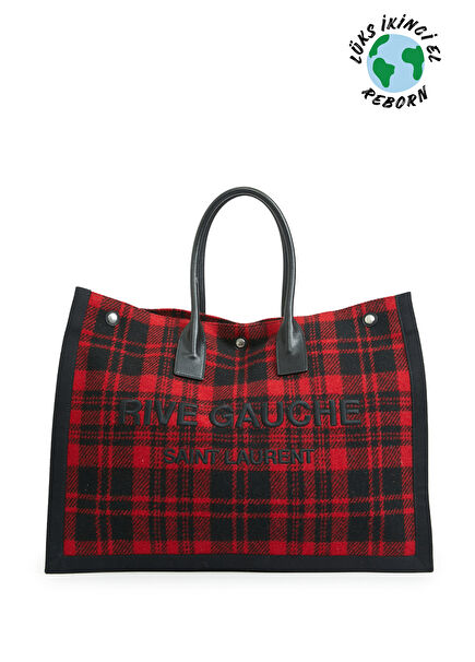Saint Laurent Wool Tote Çanta