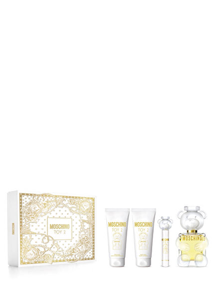 Toy 2 EDP 100 ml + Duş Jeli 100 ml + Vücut Losyonu 100 ml + 10 ml Kadın Parfüm Seti