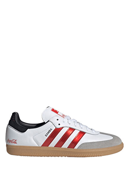 x Coca-Cola Samba Beyaz Kadın Deri Sneaker