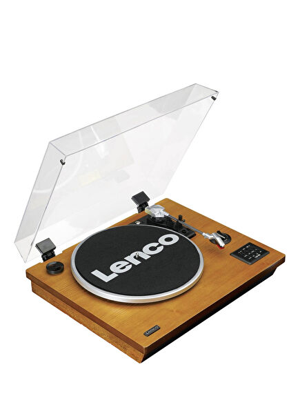 LS-55 Ahşap Dahili Hoparlörlü Bluetooth Pikap