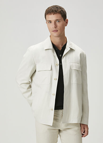 Beige Outer Shirt