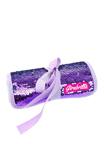 Sparkling Purple Sequin Sequin Folding Pen Holder