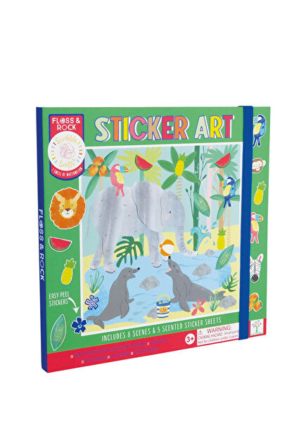 Jungle Scented Sticker Activity Book