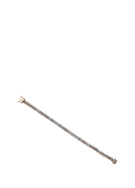 Sahika Hexagonal Women's Gold Bracelet