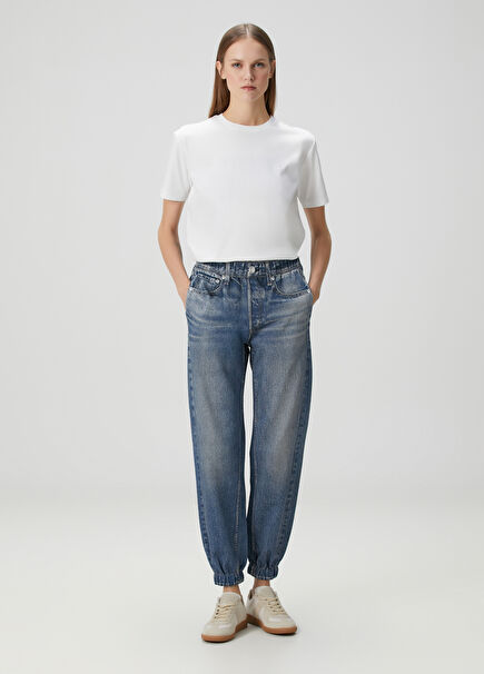 Miramar Jogger Mavi Jean Pantolon