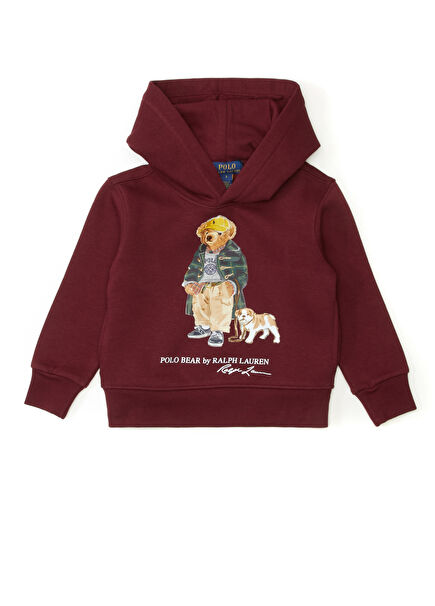 Dark Red Boys Sweatshirt