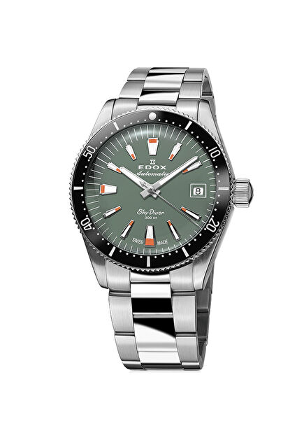 SkyDiver 80131 3NM VI Gümüş Metal Erkek Kol Saati