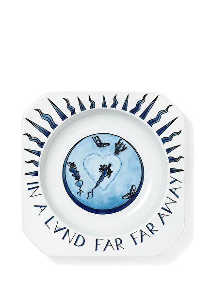 SUN DISH Porcelain Plate