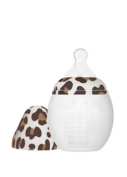 Leopar Desenli Anti-Kolik Medikal Silikon 2-9 Ay Biberon 240 ml