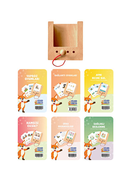 Wooden 5-6 Years Old Educational Game Set