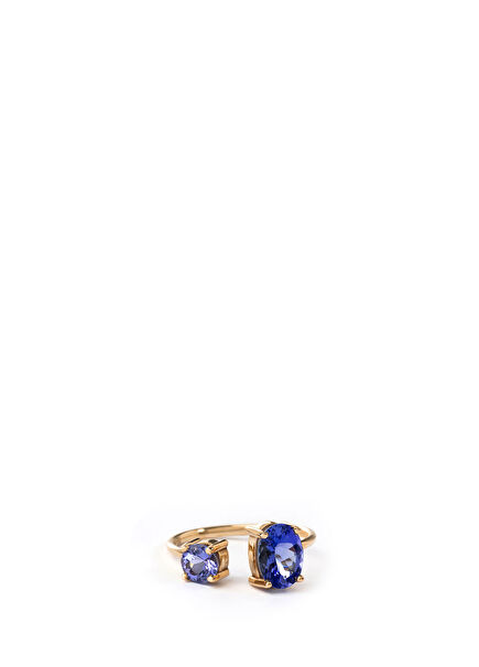 Deep Sea Ring Tanzanite 14K Women's Gold Ring