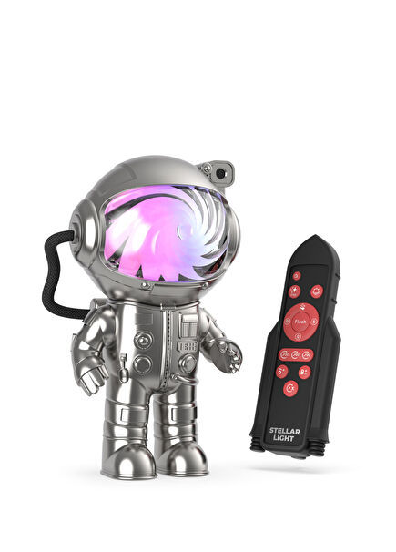 Silver Starlight Projection Lamp