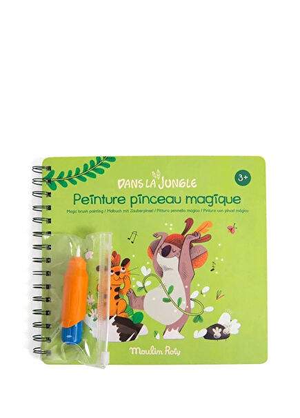 Peinture Pinceau Magique Dans la Jungle Coloring Kit