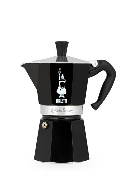 Black 6 Cup Moka Express