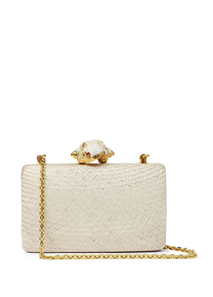 Kapre Natural W Turbo Shell Kadın El Çantası