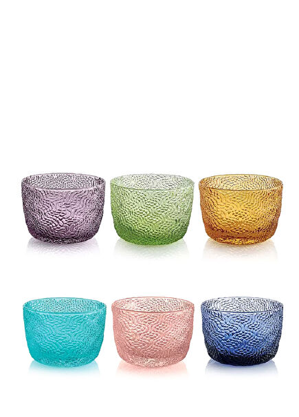 Tricot 6'lı Cam Kase