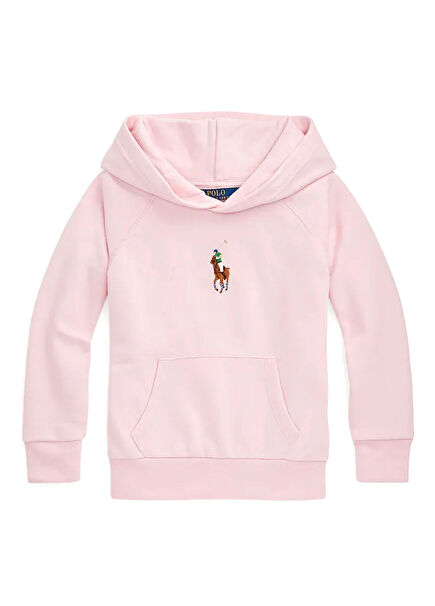 Pink Hooded Boys Sweatshirt