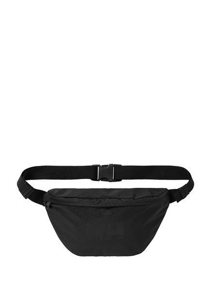 Logo Waıst Bag Siyah Bel Çantası