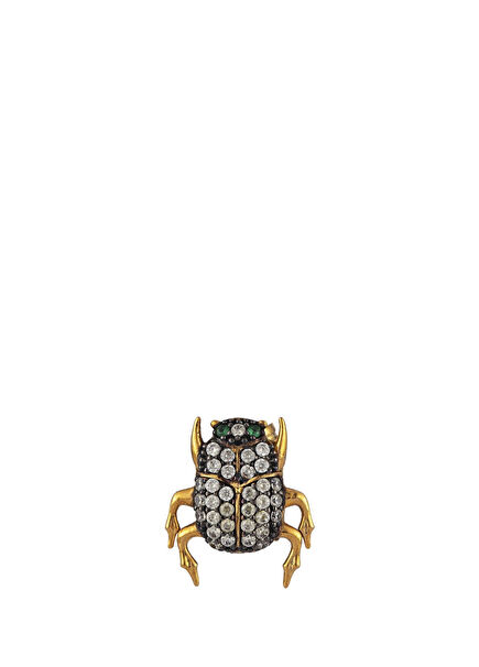Scarab Altın Kaplama Piercing