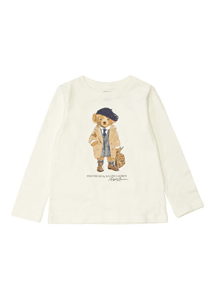 Beyaz Kız Çocuk T-shirt