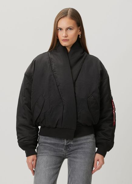 Black Bomber Jacket