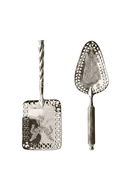 Silver Plated Serving Tong Set