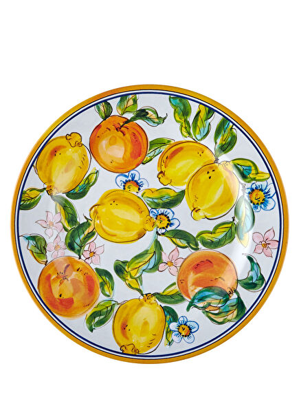 Limoncello Beyaz Melamin Tabak