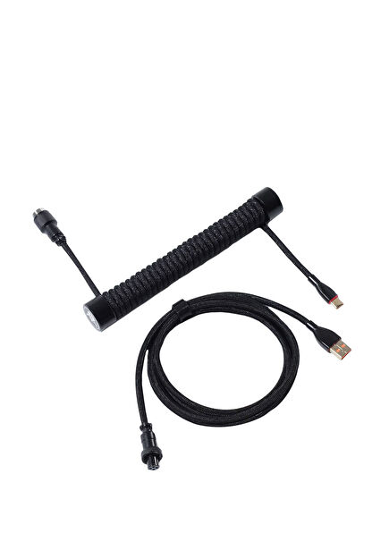 Sarmal Aviator USB to Type-C Siyah Mekanik Klavye Uyumlu Oyuncu Kablosu